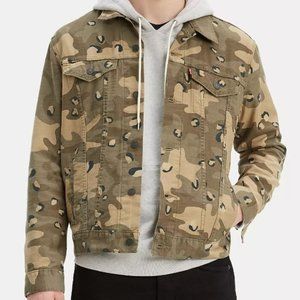 Levi's Camo Leopard Trucker Jacket